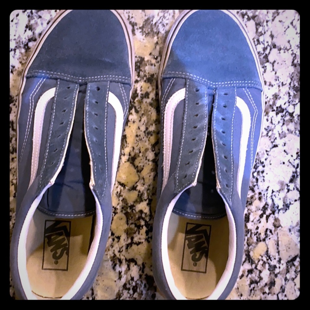 Blue Vans Used Mens 11